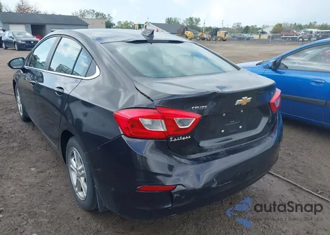 2017 Chevrolet Cruze Lt Auto из США, поврежденный, VIN 1G1BE5SM0H7261261